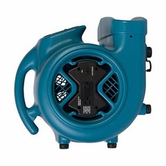XPOWER X-600A The Best 1/3HP Industrial Air Mover Fan w/ GFCI Power Outlets