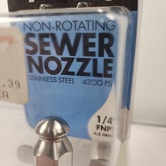 Forney 75140 1/4″ FNPT Non-Rotating Nozzle 4200 psi