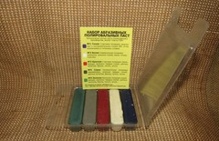 New Abrasive polishing pastes for metal in a set of 5 types Made in Ukraine #5