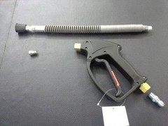 PRESSURE WASHER FLEXIBLE WAND GUN TRIGGER ASSY / CAR WASH ( INC. PLUG & TIP )