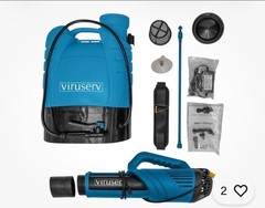 Electrostatic Backpack Sprayer for Disinfectant Cleaning Solutions – Sanitizes