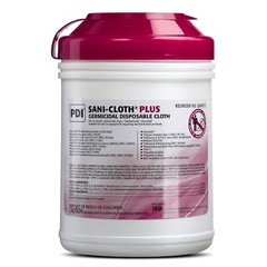 Sani-Cloth Plus Germicidal Surface Disinfectant Wipes 1 Pack 160 Wipes per Pack