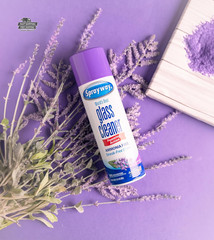 Sprayway Glass Cleaner Lavender Foaming Aerosol 19oz Pack of 6