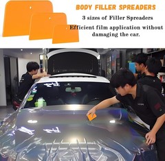 10 Piece Body filler spreader Set 2,3,4, 5, & 6 Inch Automotive Spreaders for Ap