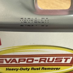 CRC Evapo-rust Gel Rust Remover, 8 Fl Oz, Rust Remover for Vertical Surfaces