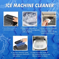 Ice Machine Cleaner and Descaler Tablets, 24 Count 24 (Pack of 1)