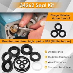 34262 Seal Rebuild Kit For Cat Pump 66DX 6DX Pressure Washer Pump Model 6DX35G1I