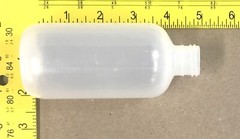Silgan 6oz Boston Round Natural 24-410 Clear Bottle 45152 [Lot of 29] NOS