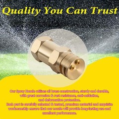 6542-1FBA Spray Nozzle 1/2″ FPT #20 Orifices (90° & 180° Caps) 5.9 GPM , 40 PSI