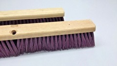 Carlisle 4520201 Broom Head Flo-Pac 24″ Hardwood Maroon Poly Bristles(Pack of 2)