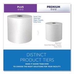 Scott 43961 7.5″ x 900′ 1-Ply Paper Towel Rolls – Green Core/White (6/CT) New