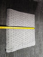 (QTY 100) Radnor RAD64055740 15″ X 17″ Gray Polypropylene Sorbent Pad Gray