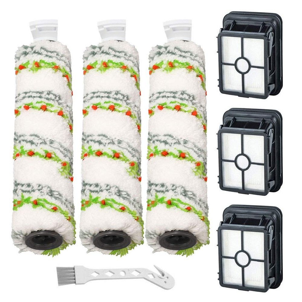 Lemige 3 Pack Multi-Surface Pet Brush Rolls 2788 and 3 Vacuum 3+3