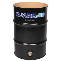 GUARDAIR N630 Vacuum Drum,Open Head,30 gal.,Black 5JJD0