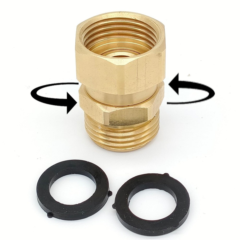 Garden Hose Swivel Adapter Fitting,Pressure Washer Gun Swivel Connector Joint…