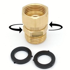 Garden Hose Swivel Adapter Fitting,Pressure Washer Gun Swivel Connector Joint…