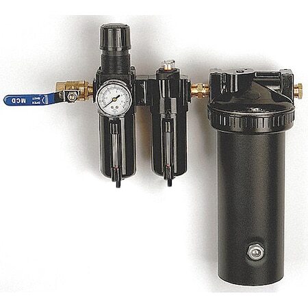 Speedaire 2Ynl7 Desiccant Dryer,4 Stage,25 Cfm