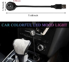 2 PCS USB Star Projector Night Light, Sound-Activated Adjustable Color: 2 PCS