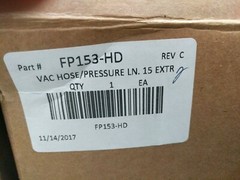 Nilfisk FP153-HD, 15′ Vacuum Hose With Pressure Line For Clarke Viper & Advance
