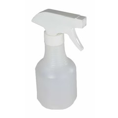 8 Oz. White Trigger Spray Bottle, Pk12, 120908