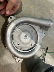 Ametek Lamb 122133-00 Vacuum Mtr/Blwr,Tangential,1 Stge,1 Spd