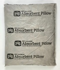 Pig Sorbents 32 gal 17 x 21 in Universal Gray Cellulose Set of 15