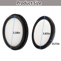 Rsfcws For Inse V70 I5 Vacuum Filter Replacement 2Pcs Cordless Vacuum Filter