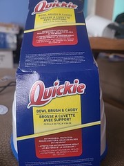 Quickie Manufacturing 3541851 Toilet Quick Bowl Brush Caddy Set