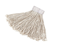 6X – Rubbermaid Commercial White Super Stitch Cotton Looped Mop Heads – LARGE 6X