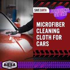 AIDEA Microfiber Cleaning Cloth Pink 20PK, Towels for