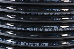 Schieffer 4000 PSI 3/8″ x 250′ Thermoplastic Sewer Jetter Hose 3/8″ Solid Swivel