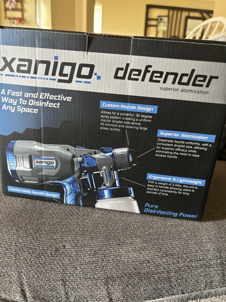 Xanigo Defender Disinfecting Atomizer Sprayer Mister Superior Atomization
