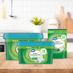 Original Dishwasher Pacs, Fresh Scent, 115 Count