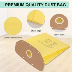 AH10232 Vacuum Bags for Hoover Commercial MPWR 40V Cordless Backpack 12 Pack