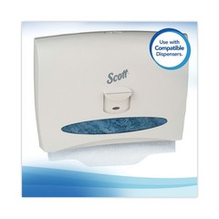 Scott 07410CT 15″ x 18″ Sanitary Toilet Seat Covers (125/Pk, 24 Pk/Ct) New