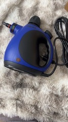 Klona EM-307 Handheld Steam Cleaner Blue with Accessories and Attachments