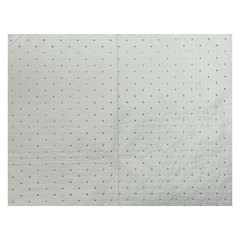 100-Pack Oil Spill Absorbent Pads 15×20″ Universal Shop Floor Spill Mats LT011