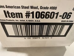 Case Of 6 Rhodes American Steel Wood Extra Fine #000 item # 106601-06