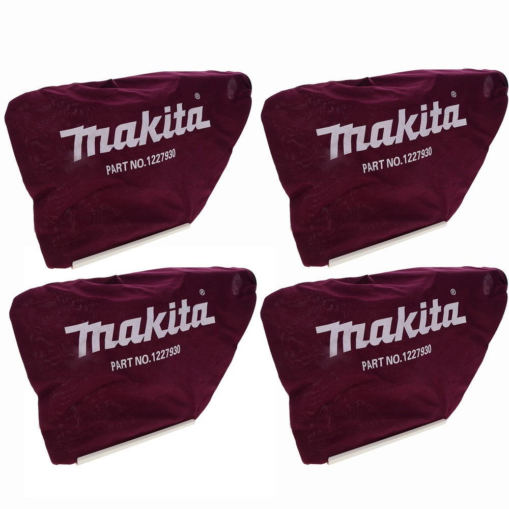 Makita 191C21-2 Dust Bag for DKP180, KP0810, and KP0800 (4-Pack)