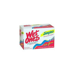 Wet Ones Moist Wipes Fresh Scent Anti Bacterial Singles – 24 ct, Pack of 2