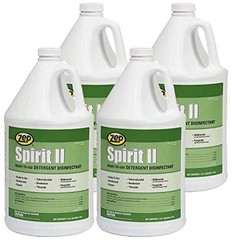 Zep Spirit II Detergent Disinfectant – 1 Gallon (Pack of 4) ZPE67923CT