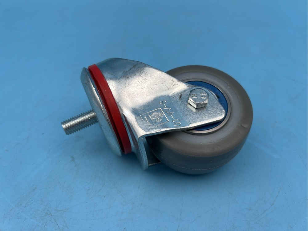 New – Tennant Caster, Swivel 80MMD, M12 X 25, CLR PL
