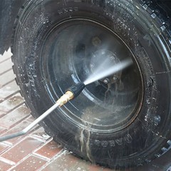 360° Rotating Pressure Washer Turbo Nozzle With 1/4 Inch Quick Connector