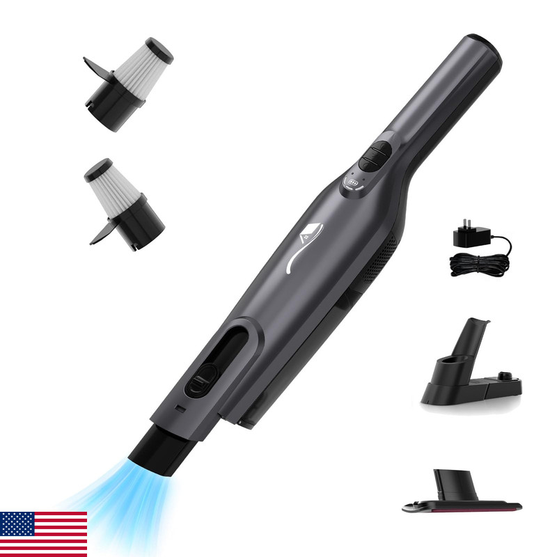 Ayontin Cordless Handheld Vacuum Lightweight Portable Hand Vacuum Cleaner Led
