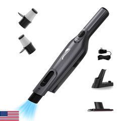 Ayontin Cordless Handheld Vacuum Lightweight Portable Hand Vacuum Cleaner Led