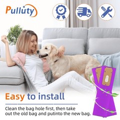 Upgraded 12 Pack Type CC HEPA Upright Vacuum Cleaner Bags AK1CC6H Replacement…