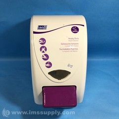 Deb Group White / Purple Heavy Duty Hand Cleaner Soap Dispenser FNOB