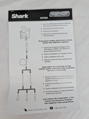 XCDV300 Shark Vacuum Cleaner Attachment Set Hose Nozzles Brush Detailing Kit