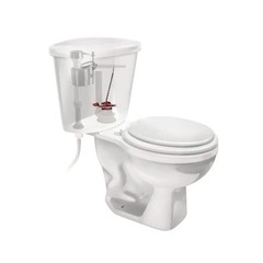 Fluidmaster 5403 3-Inch Water Saving Long Life Toilet Flapper 3 Inch, Red