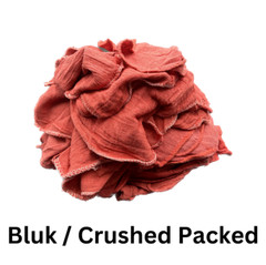 1000 New Industrial Shop Rags Cleaning Towels Red Large 12×14 Towel B-Grade
